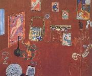 The Red Studio (mk35) Henri Matisse